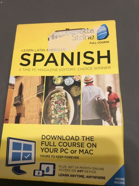 Rosetta Stone Download Mac Spanish